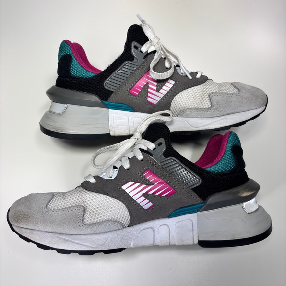 New Balance 997s Abzorb Gray Pink Teal South Beach Running Shoes Sneakers 8 - Picture 7 of 12